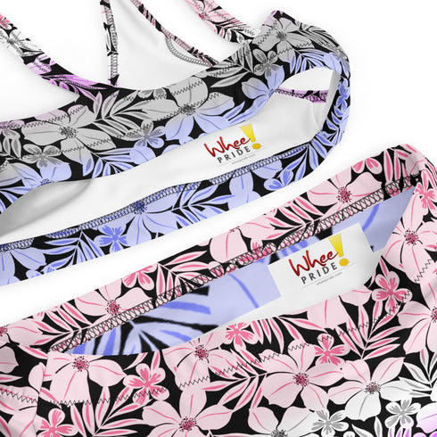 Genderfluid Pride Aloha High-Waisted Bikini